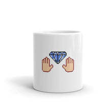 Load image into Gallery viewer, Diamond Hand glossy mug
